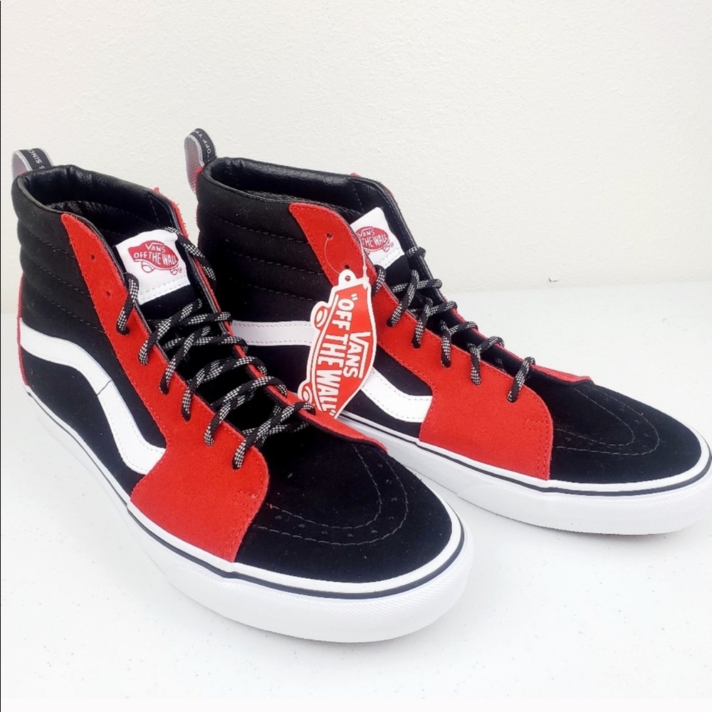 NEVER WORN VANS SK8 HI SUEDE HIGH TOPS